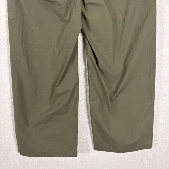 Agolde Daria Green Capri Twill Pants Women's Size 29 - Picture 8 of 10
